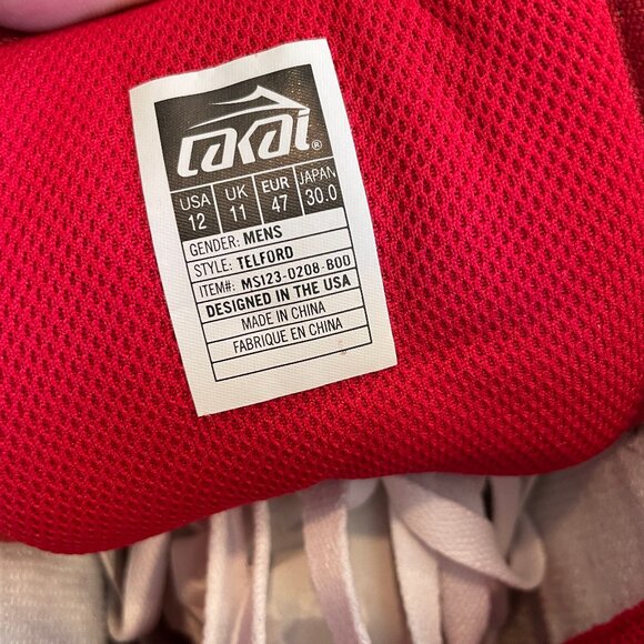 Lakai Telford High SMU - Valentine\'s Day 2023 - Size 12 - Red/White main image 8